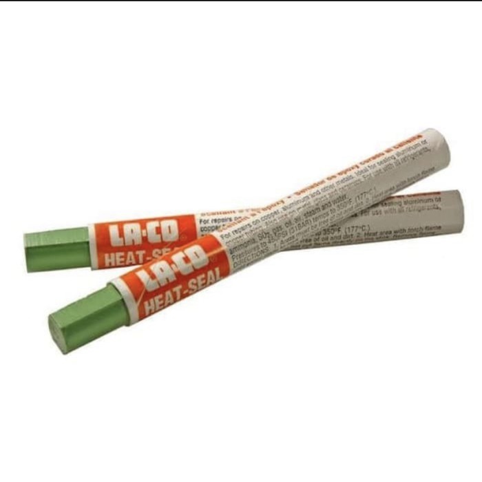 TERJAMIN Lem Evaporator Lem bakar Kulkas Hijau Lacostic Per 1 cm / Lem Evap
