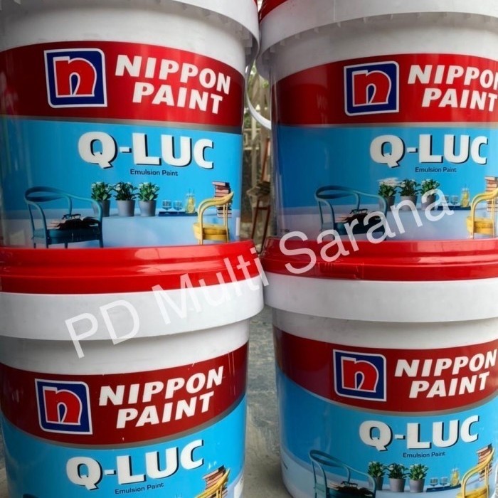Qluc Cat Putih 1505 White kemasan 18 kg