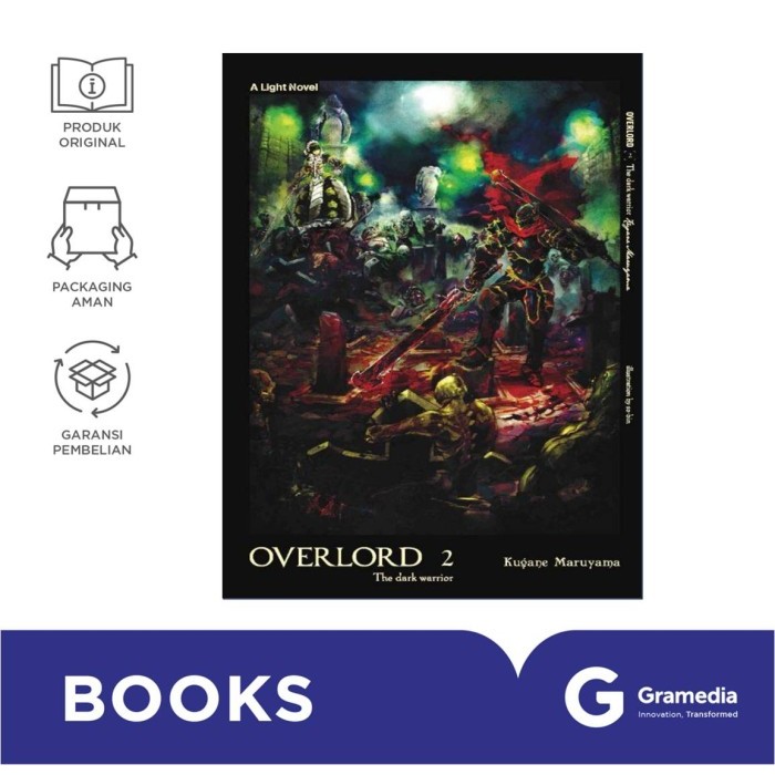 

Light Novel: Overlord 2 - The Dark Warrior ( Kugane Maruyama )