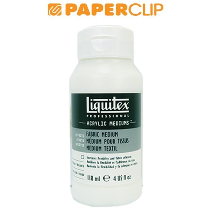 

TERBARU 126804 LIQUITEX FABRIC MEDIUM 118ML