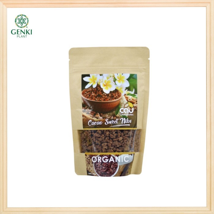 

Ready Organic Raw Cacao Sweet Nibs (Cau Chocolate) - 200g