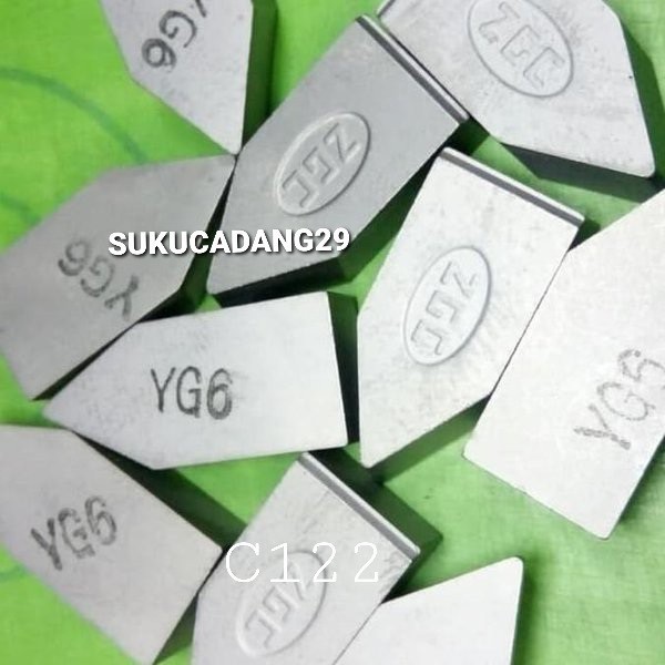 Mata Pisau Bubut Widia Yg6C122/Mata Pahat Widia 22Mm Yg6-C122