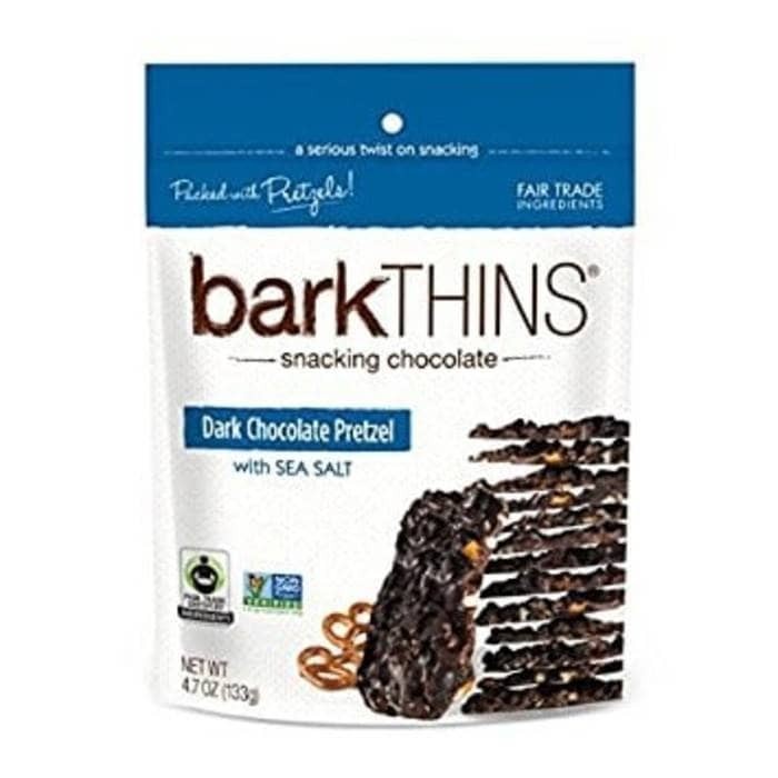 

Ready Bark Thins Dark Chocolate Pretzel w/ Sea Salt Cokelat Barkthins Impor