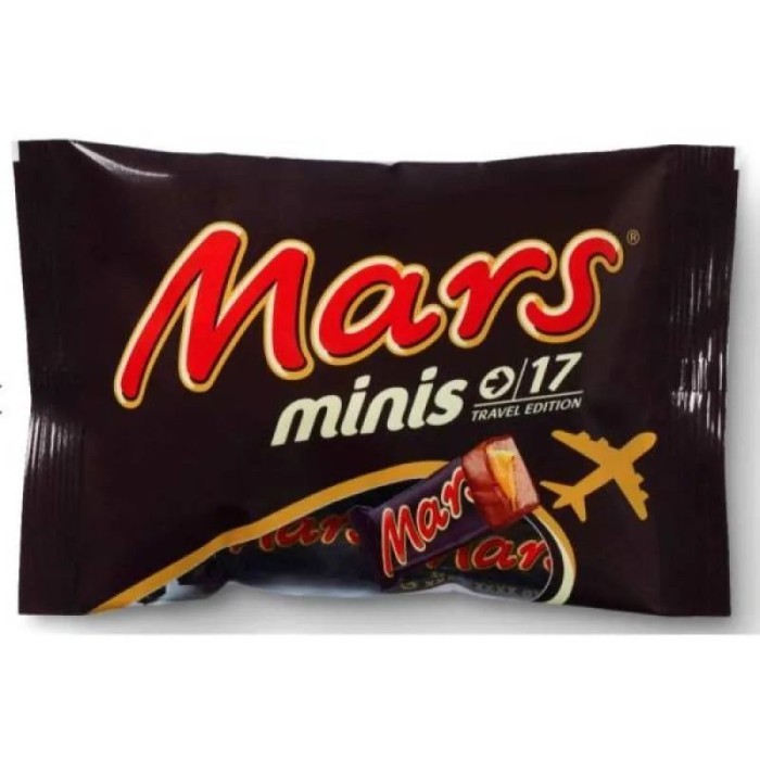 

Ready MARS Minis Chocolate 333 Gram Isi 17 Pcs (Made in Netherlands)