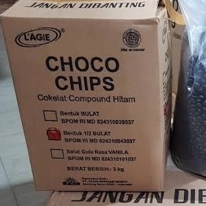 

Ready lagie choco chips 1/2 bulat 3kg