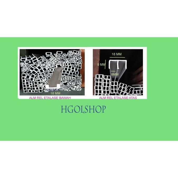 ALM REL ETALASE ATAS DAN REL ETALASE BAWAH