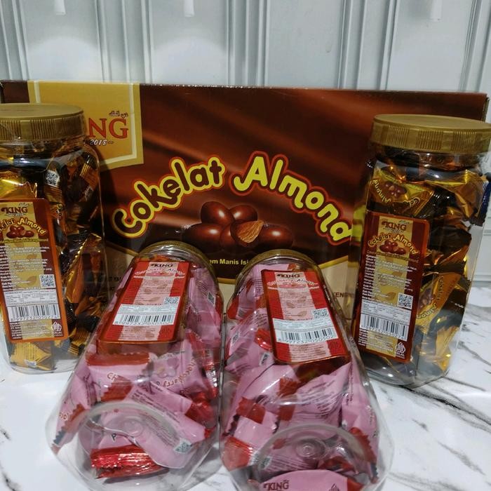 

Ready D'KING COKELAT ALMOND MIX CHOCOBERRY 1 DUS (ALMOND LAPIS COKELAT DAN STRAWBERRY)