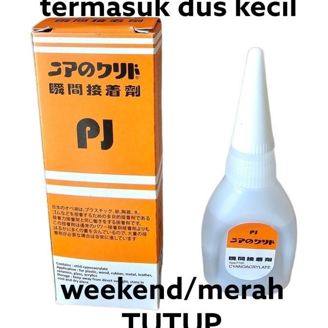 Lem Korea Super Glue Pj Lem Kayu Grosir Original Dan Terpercaya