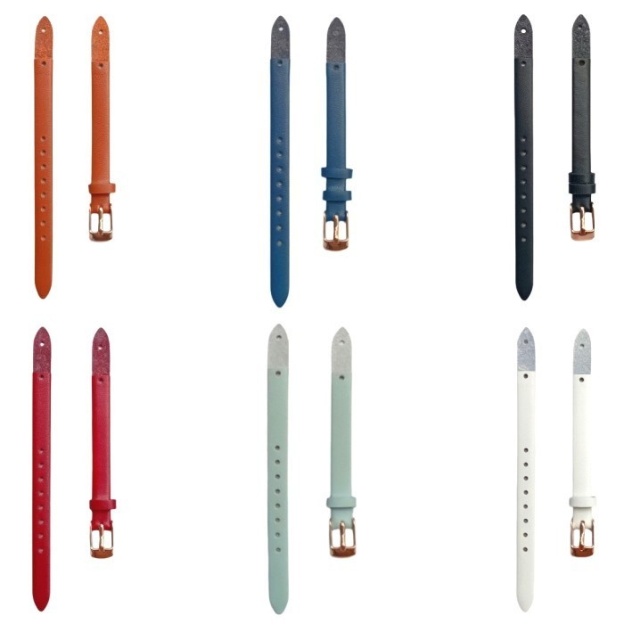 Tali Jam Tangan 8 Mm Strap Leather Fossil Georgia Mini Georgia 9010.08