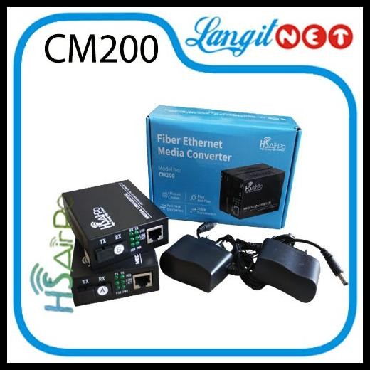 Terlaris Hs Airpo Cm200 20Km Media Converter Good Quality