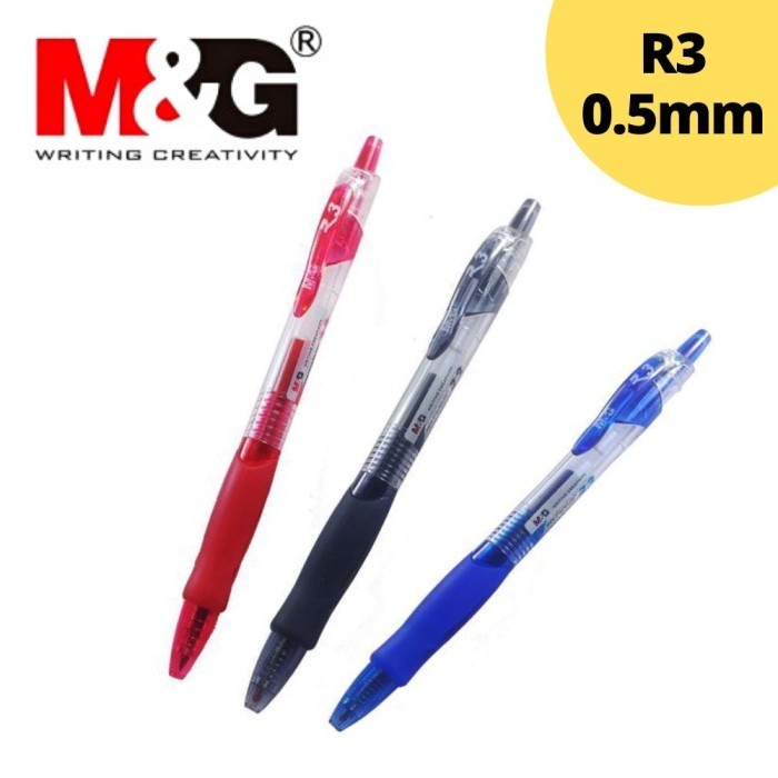 

BERMUTU M&G PULPEN GEL / BOLPOIN GEL R3 / LEBIH BAGUS DARI KENKO K1 KODE 545