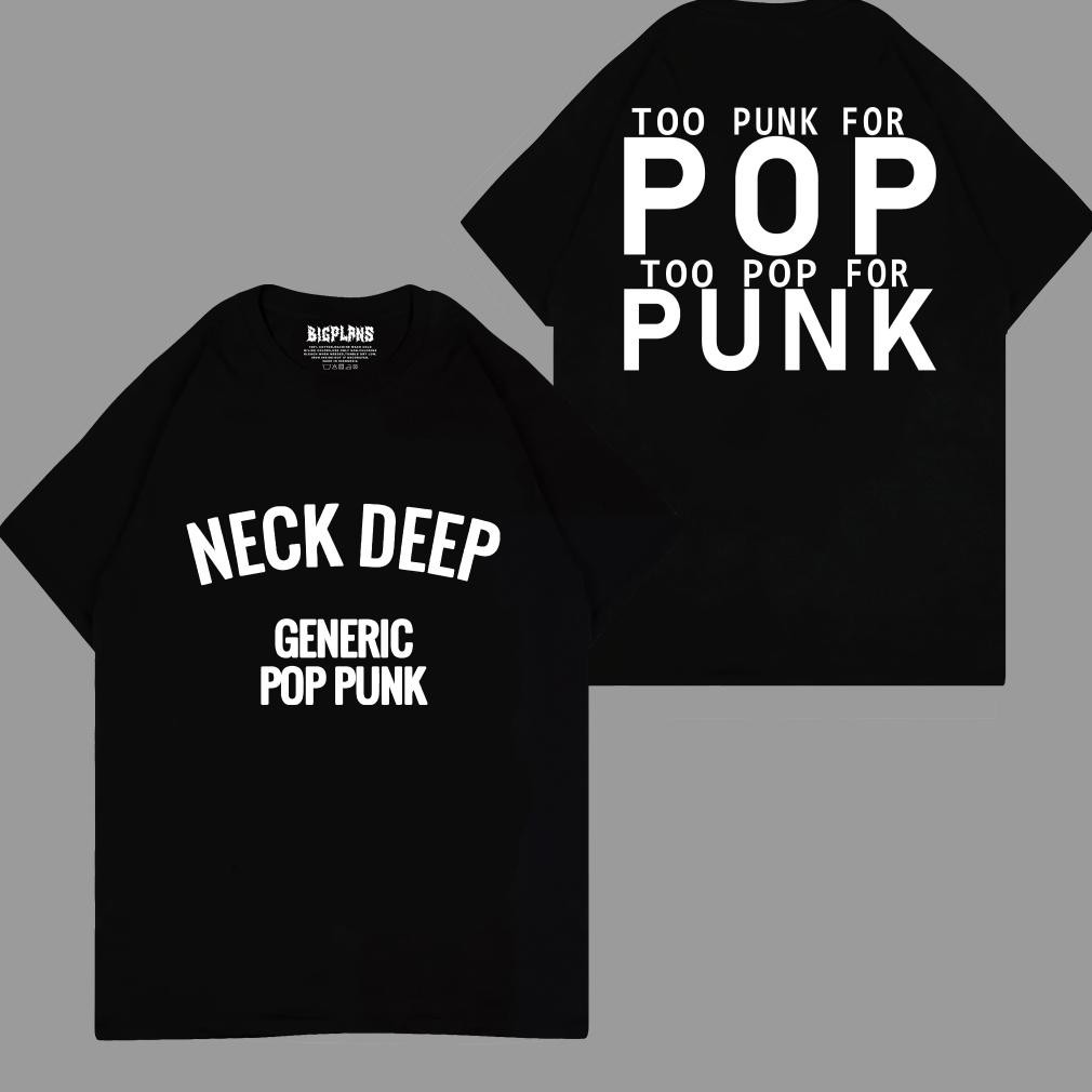 Promo Neckdeep Generic Pop Punk Kaos Band Neckdeep Music Distro Premium Cotton