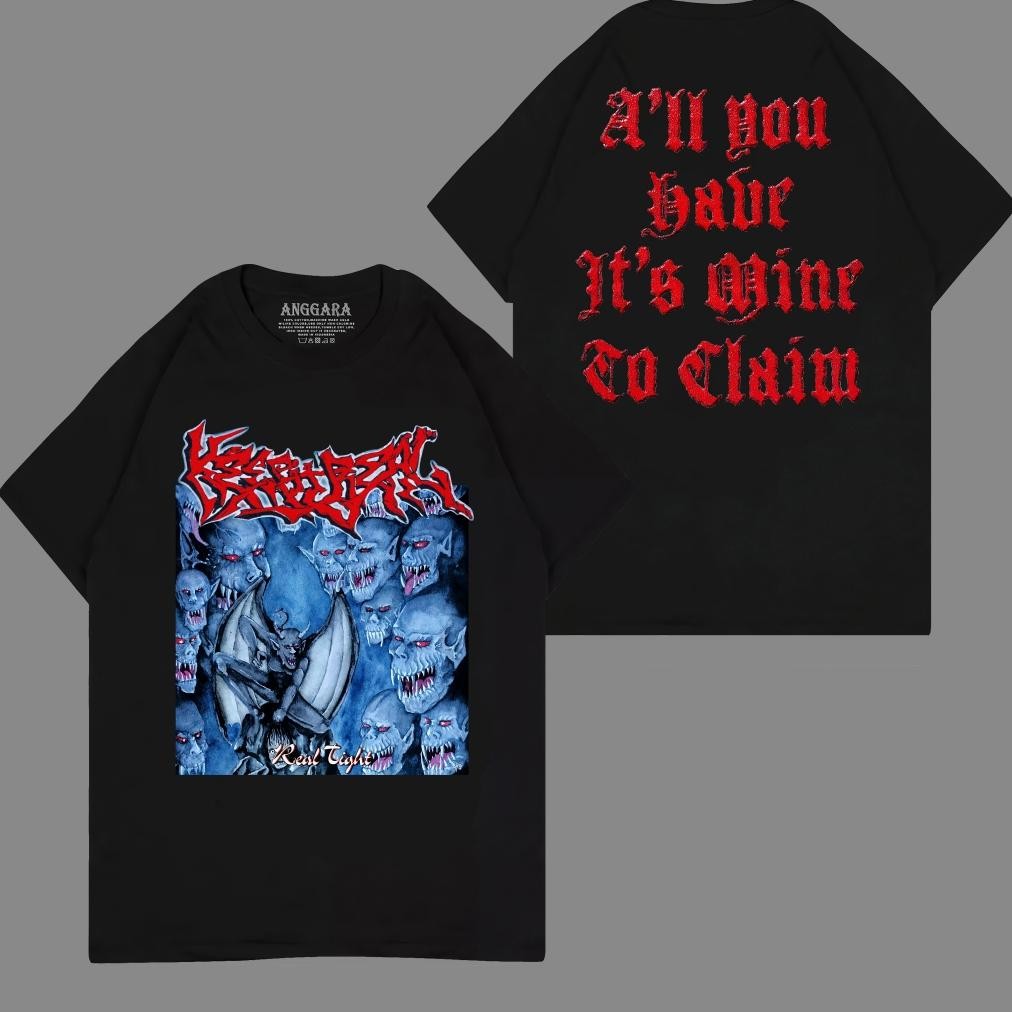 Promo Keep It Real T-Shirt Real Tight Kaos Band Hardcore Keep It Real Kaos Band Punk Distro