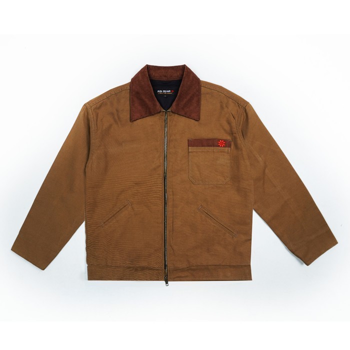 AOI DENIM - WORK JACKET BROWN