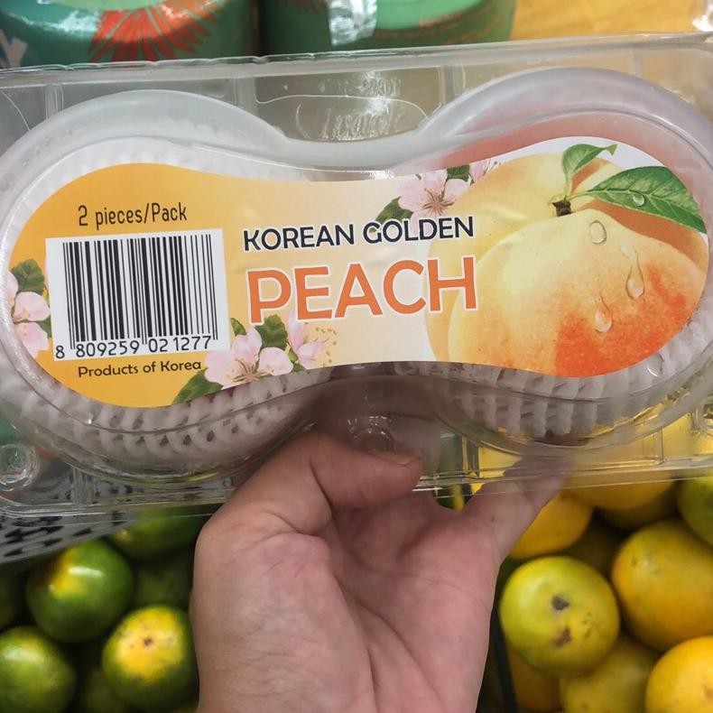 

Buah Peach Golden Korea Jumbo Isi 2 Pcs / Pack