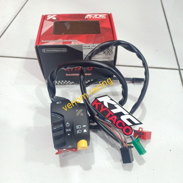 SAKLAR KIRI KTC KYTACO EV 381 UNIVERSAL/ SAKLAR LAMPU MATIC KTC KYTACO