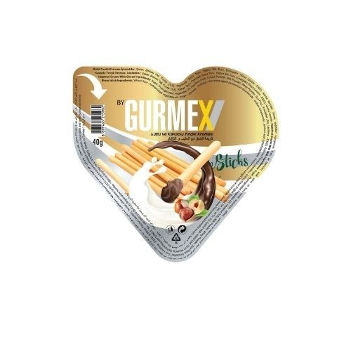 

Gurmex Hazelnut Cream Cocoa Milk Stick 40Gr