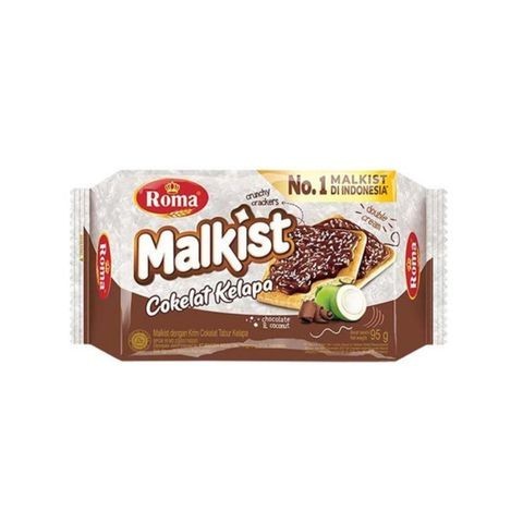 

Roma Malkist Cokelat Kelapa 95Gr/Pcs