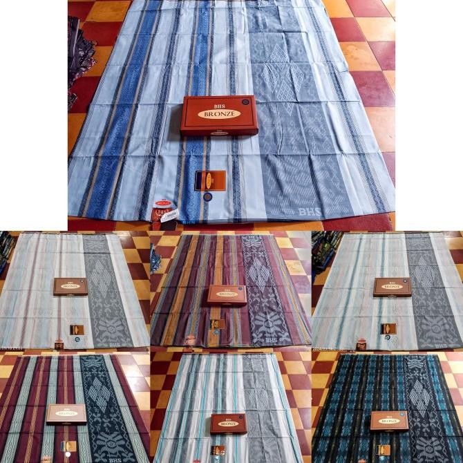 Diskon Sarung Bhs Classic Bronze Kdp Kawung Dobby Permata