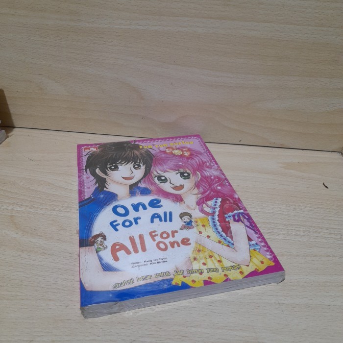 

buku remaja dan anak. ONE FOR ALL ALL FOR ONE.