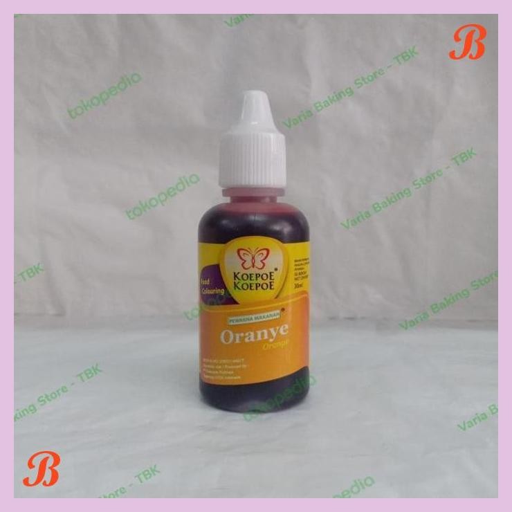 

| VRB | KOEPOE KOEPOE/KUPU KUPU PEWARNA ORANGE 30ML