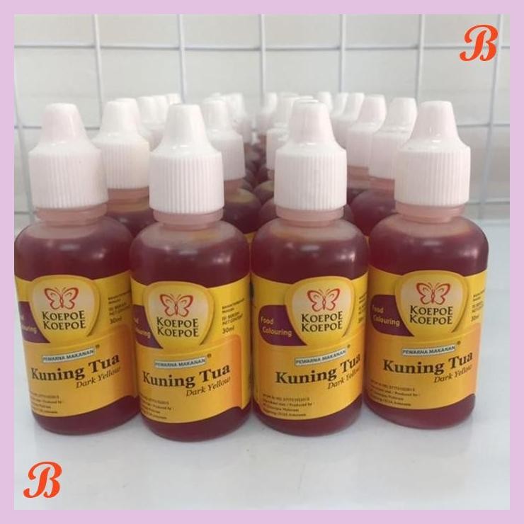 

| VRB | KOEPOE KOEPOE/KUPU KUPU PEWARNA KUNING TUA30ML