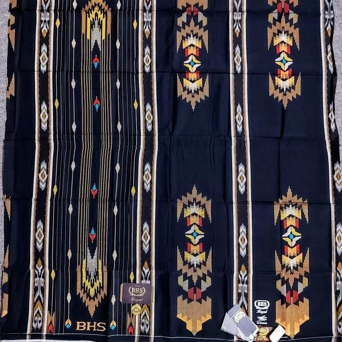 Spesial Sarung Bhs Sie Ms Gold Hitam Limited