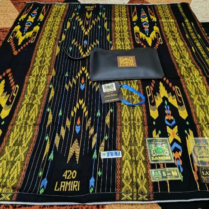 Diskon Sarung Lamiri Sge Sutra Ful Songket Mewah