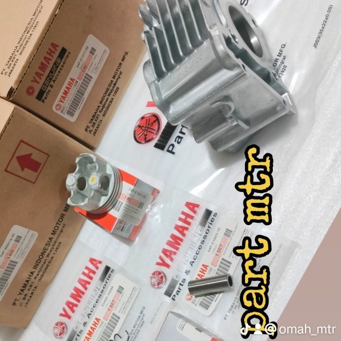 Populer Blok Mesin Assy - Piston Set Mio J - Mio Gt - Soul Gt 115 - Fino Fi