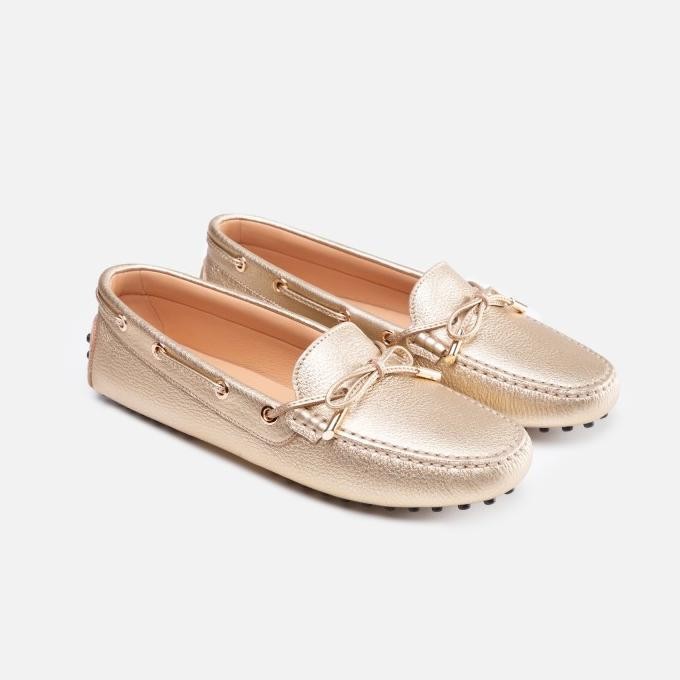 

Promo Moccasin in Gold Grained COD
