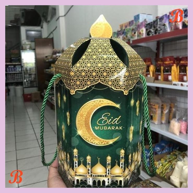 

| VRB | DUS HAMPERS TOPLES 3 SUSUN 400 GRAM LEBARAN MASJID UNIK BARU BOX CAKE