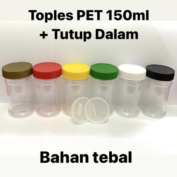 BERMUTU Toples 150ml/Toples Sambal 150ml/Toples PET 150ml
