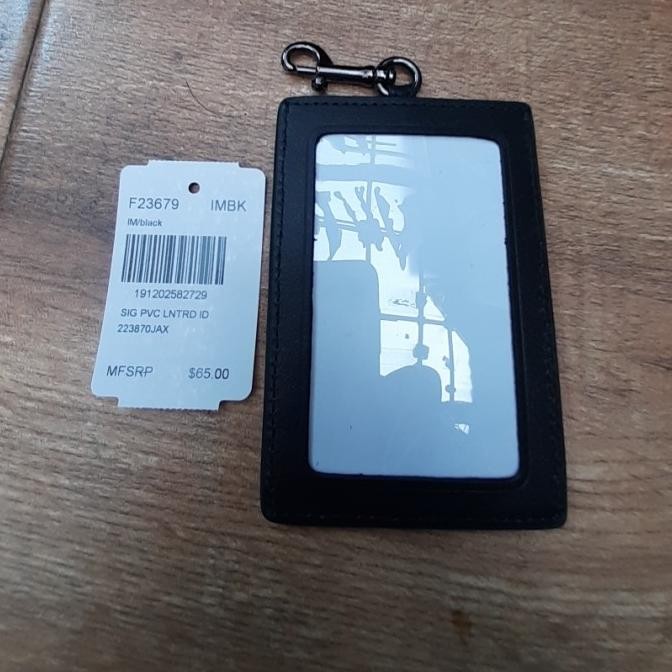 

Murah Name Tag Holder Lanyard Gantungan Id Card Holder Coach Embos