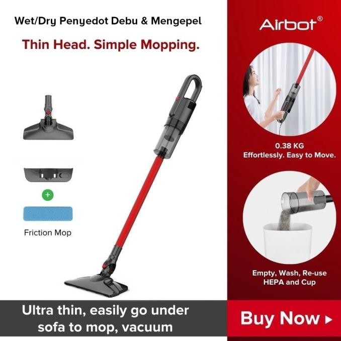 Airbot DX200 Vacuum Cleaner Wet/Dry Penyedot Debu Pel & Vacum