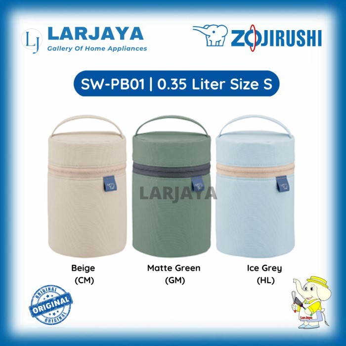 PROMO Tas Food Jar Zojirushi (Size S) SW-PB01 Lunch Jar 0.35 Liter