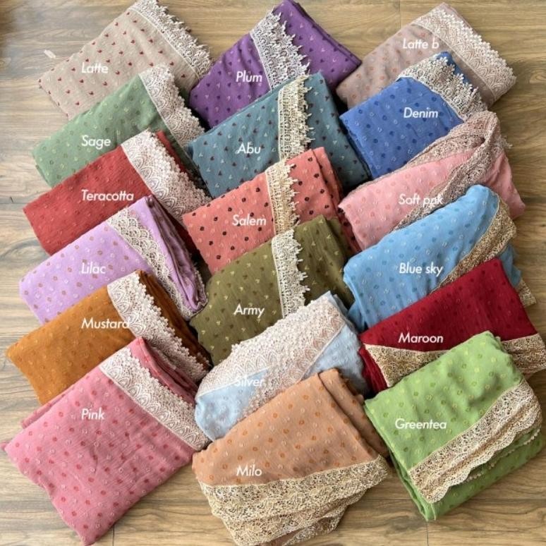 Beli 2 Lebih Murah Mukena Dewasa Uragiri Dot Mix Renda / Mukena Mewah / Mukena Lebaran / Mukena Eleg