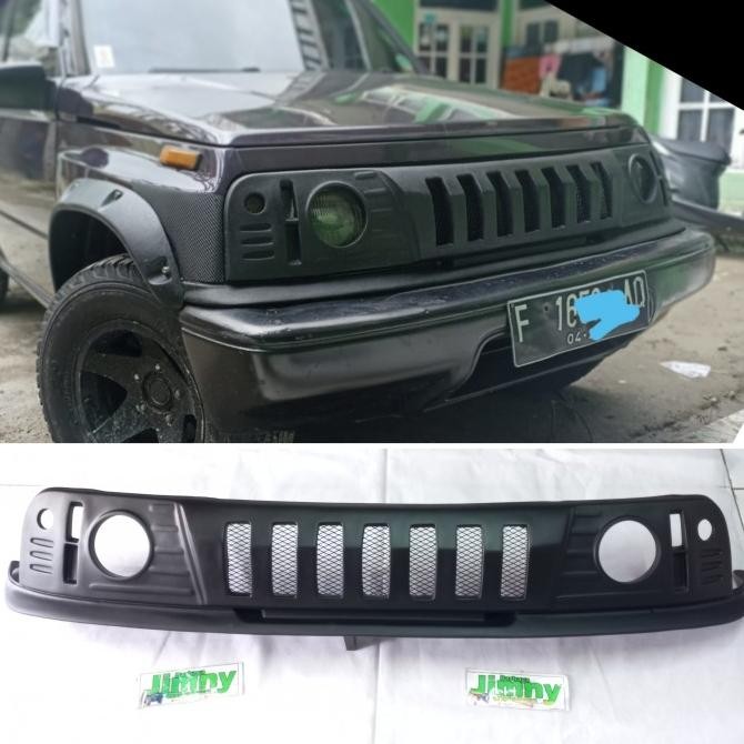 Grill Escudo Vitara Variasi Bulat Lampu Ori Pnp Gril Jlx Nomade