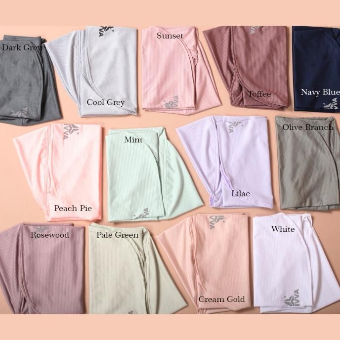 Diskon Mivva+ Short Hijab Sport (Hijab Pendek Olahraga)