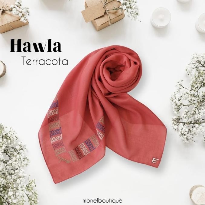 Terjangkau Monel - Hijab Segi Empat - Hawla