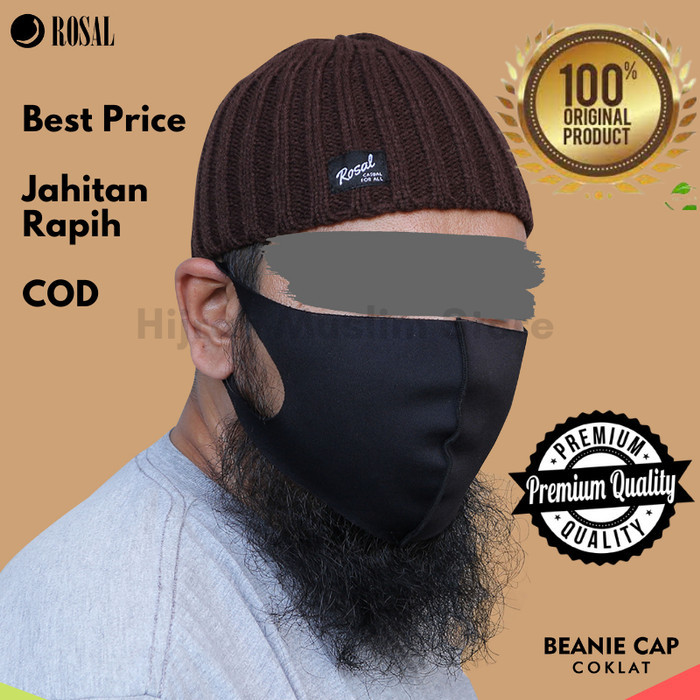 DISKON Kopiah Peci Songkok ROSAL Peci Beanie Cap - Kupluk Rajut