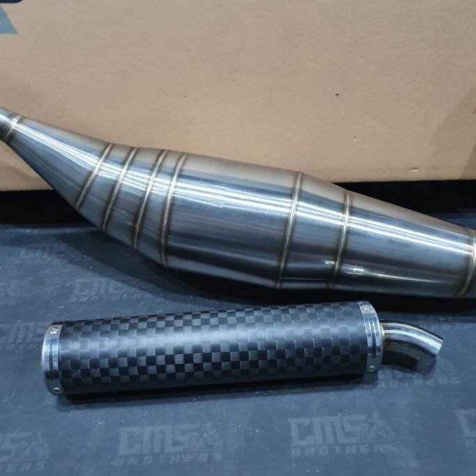 Terjangkau Knalpot R9 Neo Mugello Carbon Stainless Ninja 150 R Ninja Rr Original