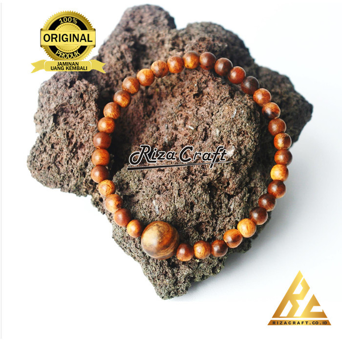 Promo Gelang Tasbih Kayu Gaharu Asli Kalimantan Super King 33 Butir Wangi