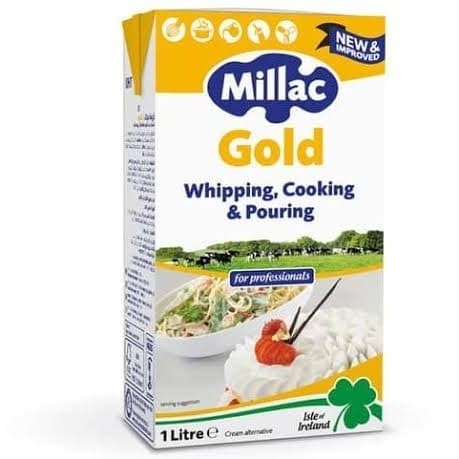 

Ready stock Millac Gold Whipping cooking pouring Cream 1ltr