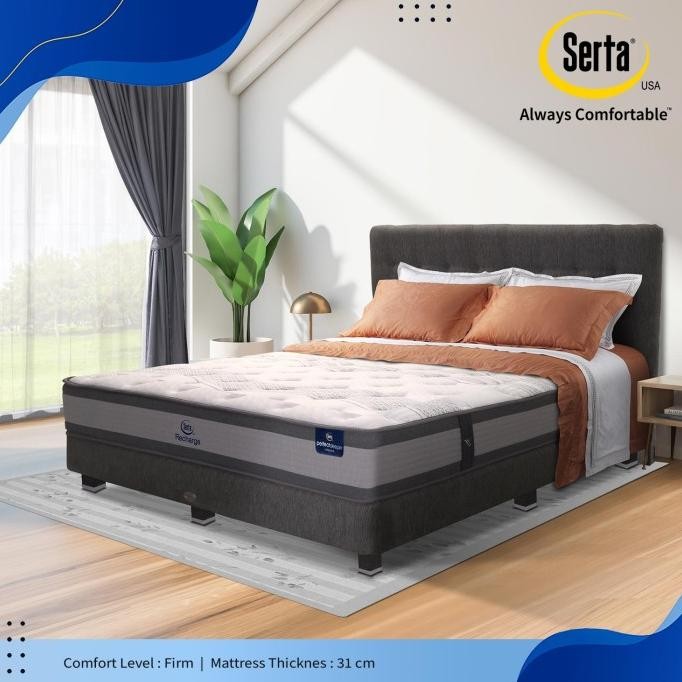 Serta Kasur Spring Bed Recharge (Mattress Only) ..