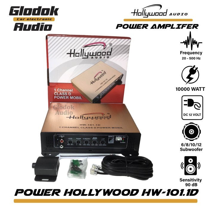 BISA SPK Hollywood HW-101.1D Power Monoblok Clas 1D Power mobil