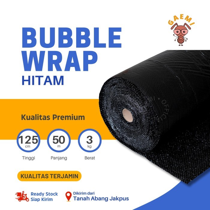 

Bubble Wrap Roll Premium 3Kg Gaemi 125Cmx50M Harga Promo!