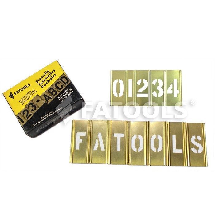 

TERBARU FATOOLS BS0003L - LETTER STENCIL SIZE 3