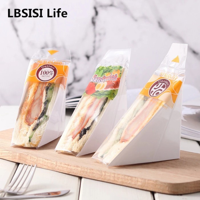 

Kemasan Plastik Sandwich Segitiga Isi 400Pcs