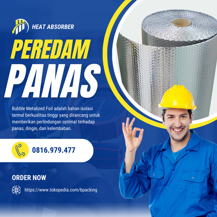 

Plastik Bubble Alumunium Foil Dkm+ (120Cm X 25M)