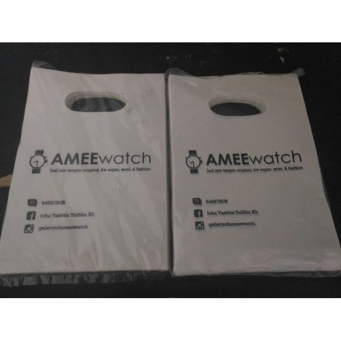 

Plastik Hd Plong 20X25 Sablon Packing Aksesoris Dll